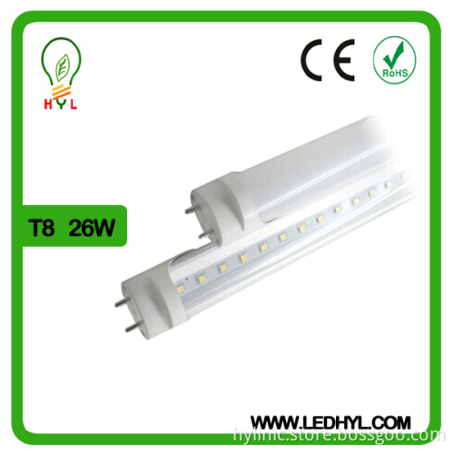 high lumen 110lm/w smd 2835 5ft 26W tube8 light led zoo tube